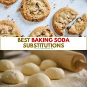 baking soda substitute in cookies and dough.