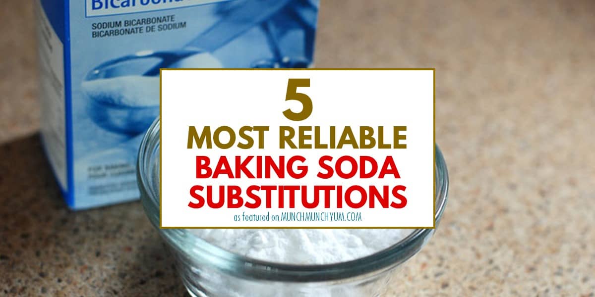 baking soda substitute in glass container.